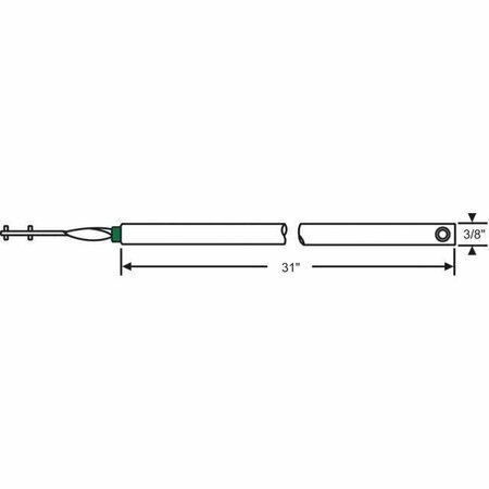 STRYBUC 31in Tilt Tube Balance 83-31G